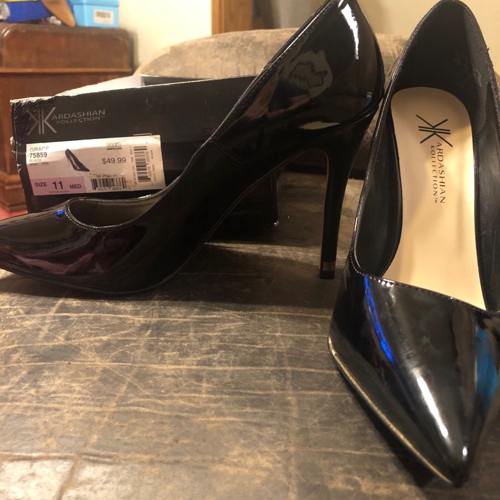 Super cute black heels, Brand new